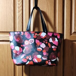 Kate Spade Black Floral Tote
